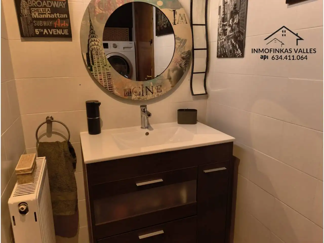 Bathroom of Houses for sale in Santa Eulàlia de Ronçana  with Air Conditioner, Heating and Private garden