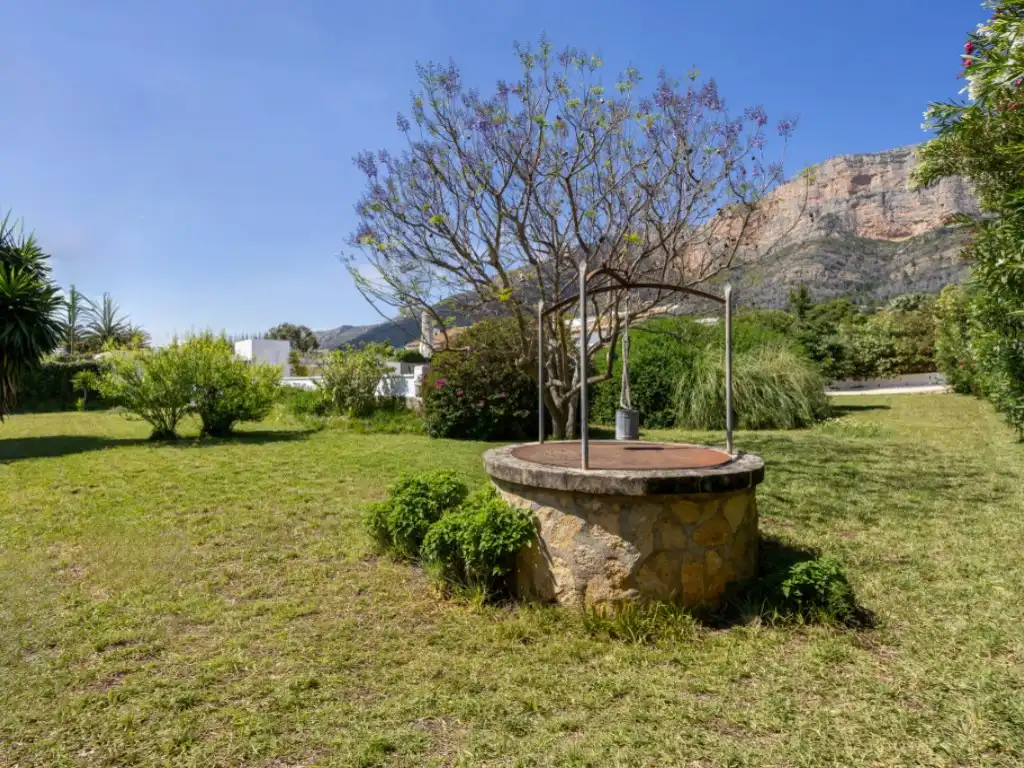 Garden of Houses for sale in Jávea / Xàbia  with Air Conditioner, Heating and Swimming Pool