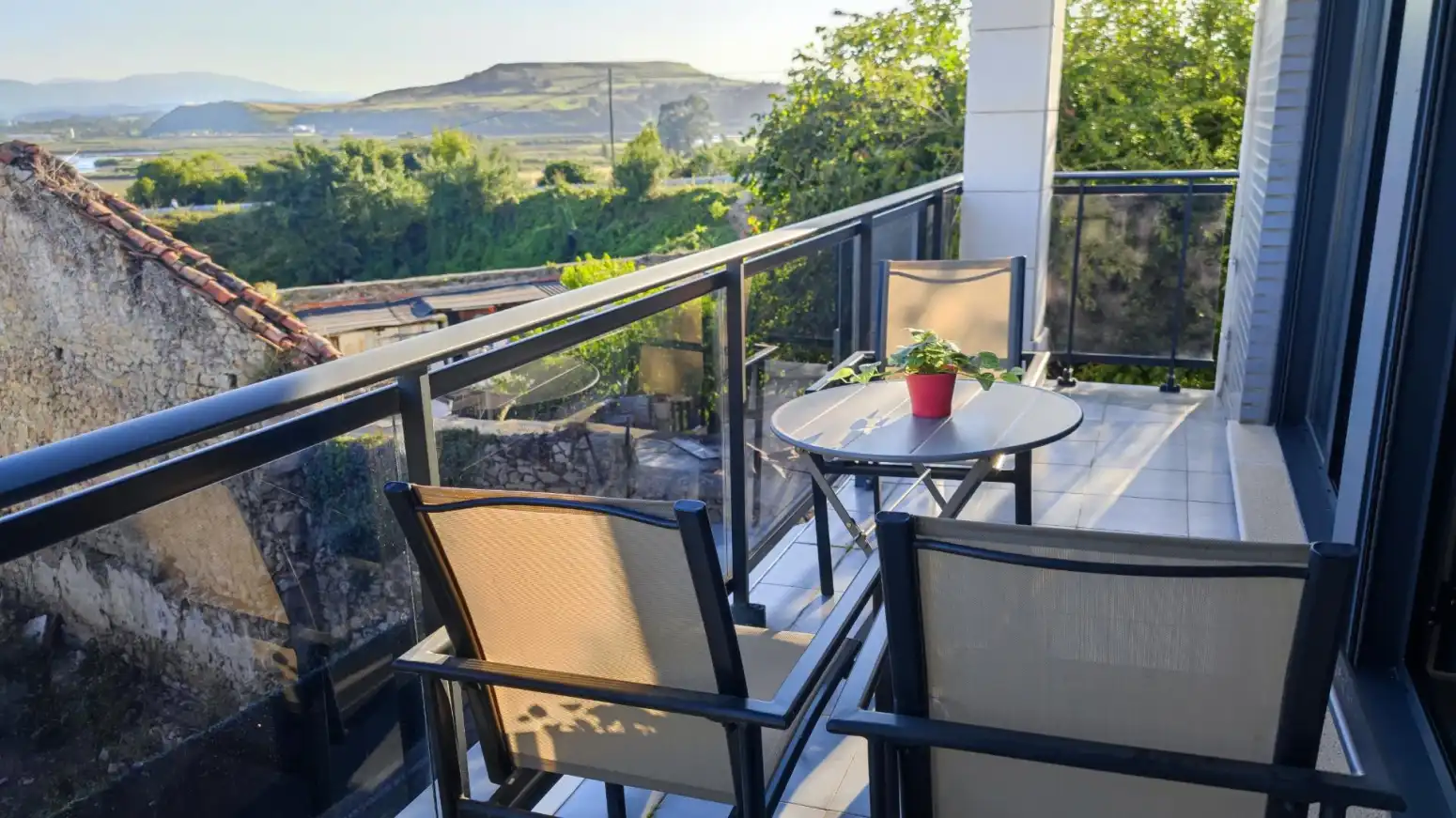 Terrace of Flat for rent in Miengo  with Heating, Parquet flooring and Terrace