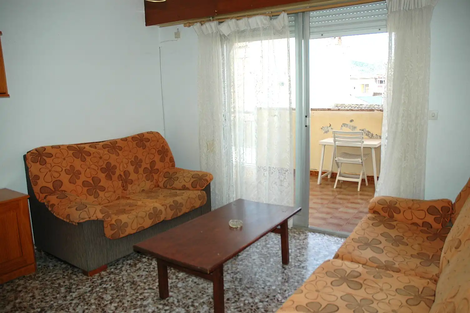 Sala de estar de Piso en venta en Cartagena con Terraza, Amueblado y Horno