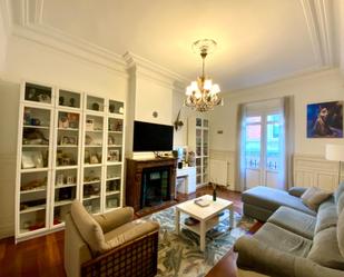 Living room of Flat for sale in Bilbao   with Heating, Balcony and Alarm