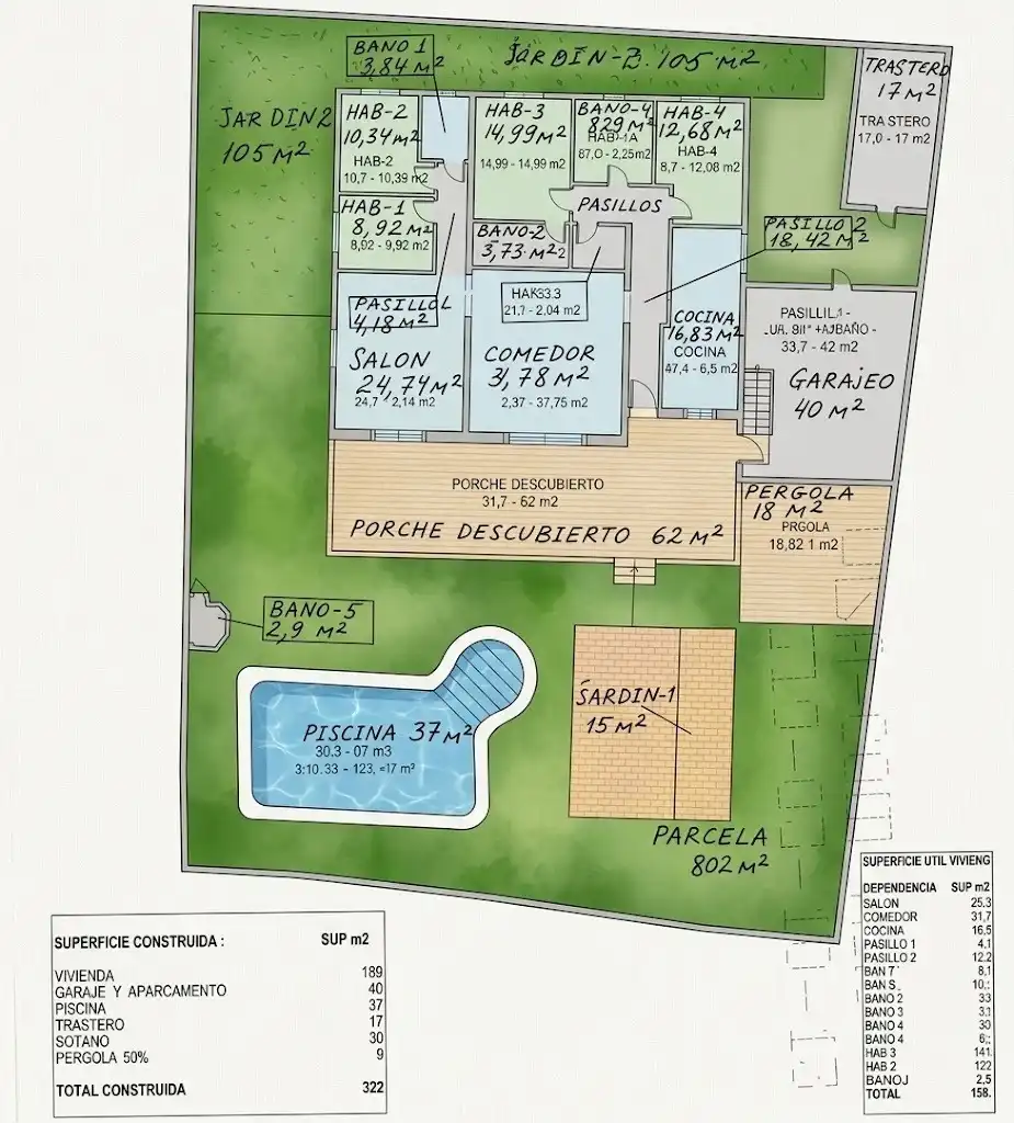 Villa con piscina in vendita a Zona Carrefour - Urbanizaciones, imagen 60