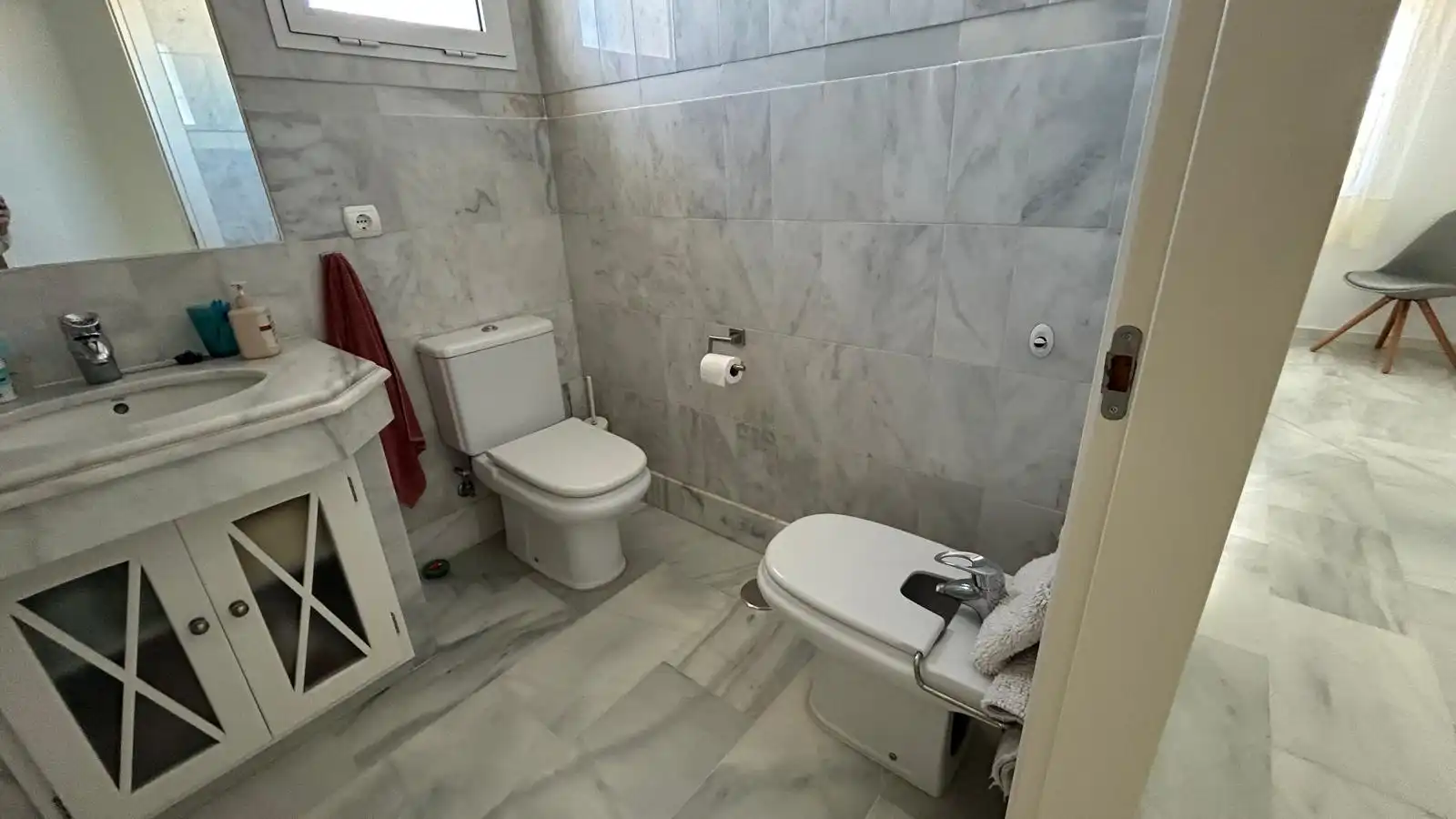 Bathroom of Flat for sale in Rota  with Terrace, Storage room and Furnished