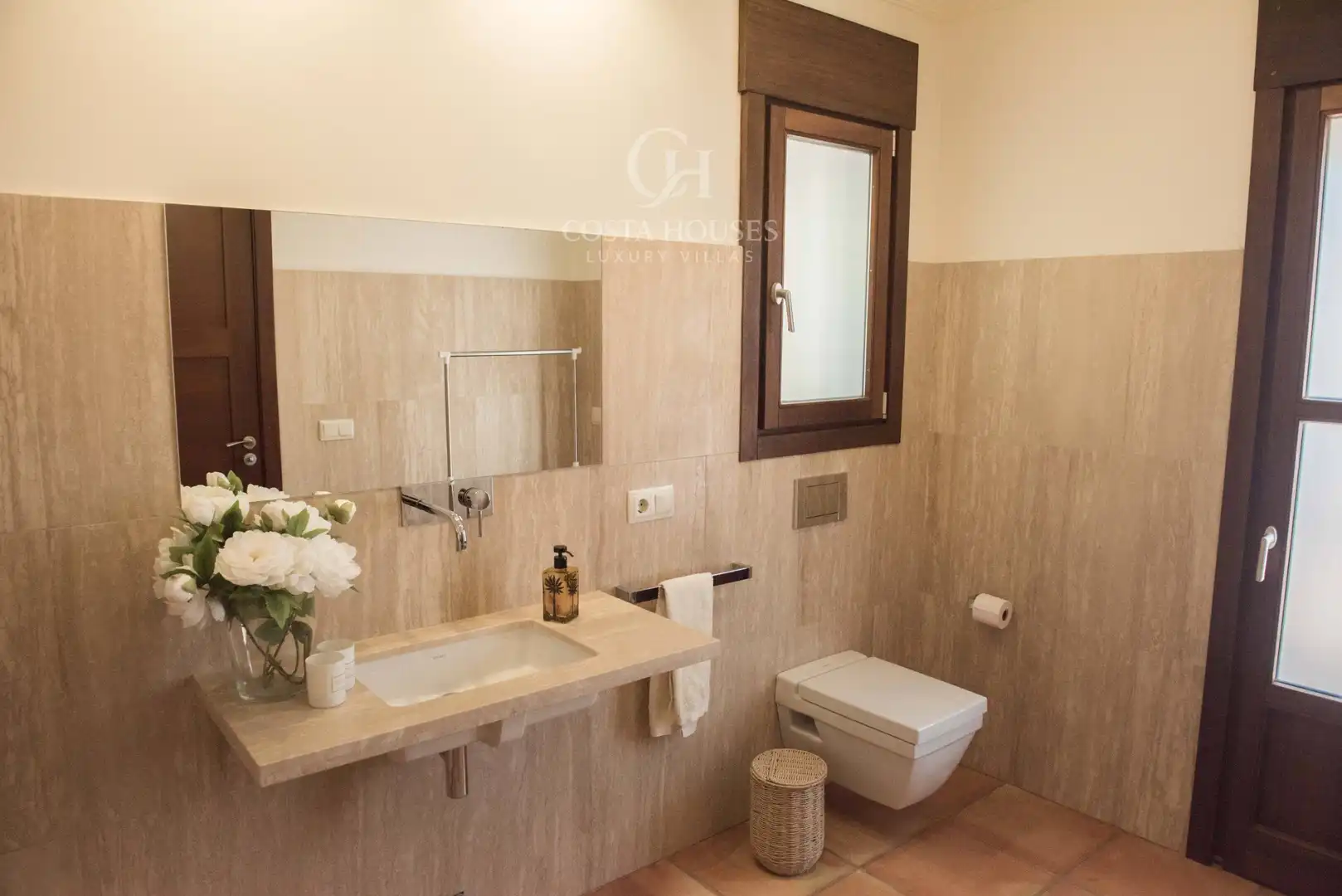 Bathroom of Houses for sale in Jávea / Xàbia  with Air Conditioner, Heating and Private garden