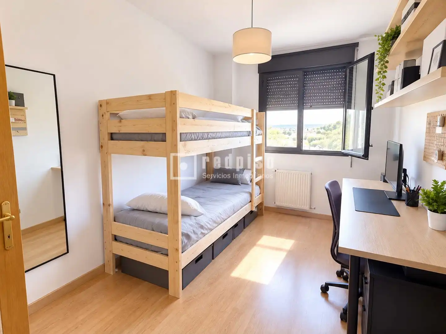Bedroom of Flat for sale in Valdemoro  with Air Conditioner, Heating and Private garden