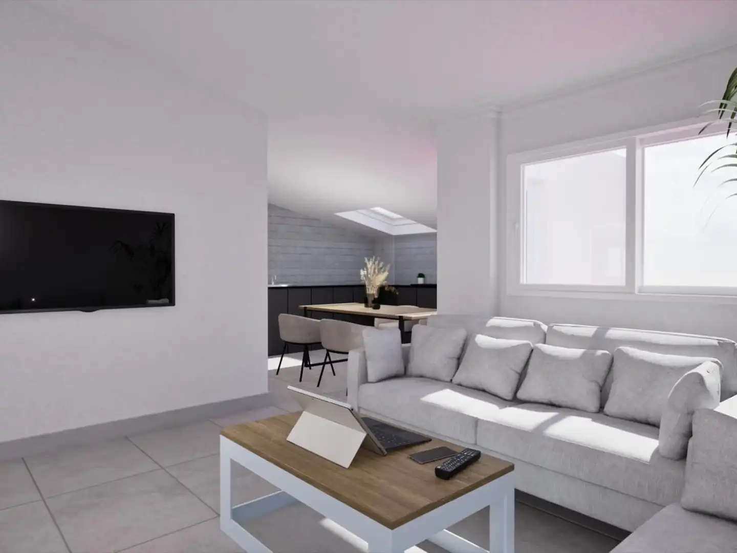 Sala de estar de Piso en venta en Colmenar Viejo con Calefacción