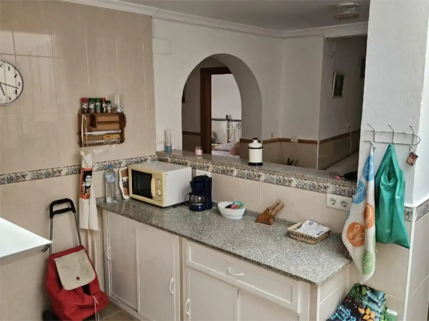 Kitchen of Detached homes for rent in Chipiona  with Air Conditioner