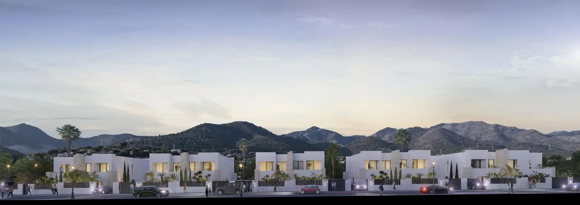 Vista exterior de Casa adosada en venda en Alhaurín de la Torre amb Aire condicionat, Jardí privat i Terrassa