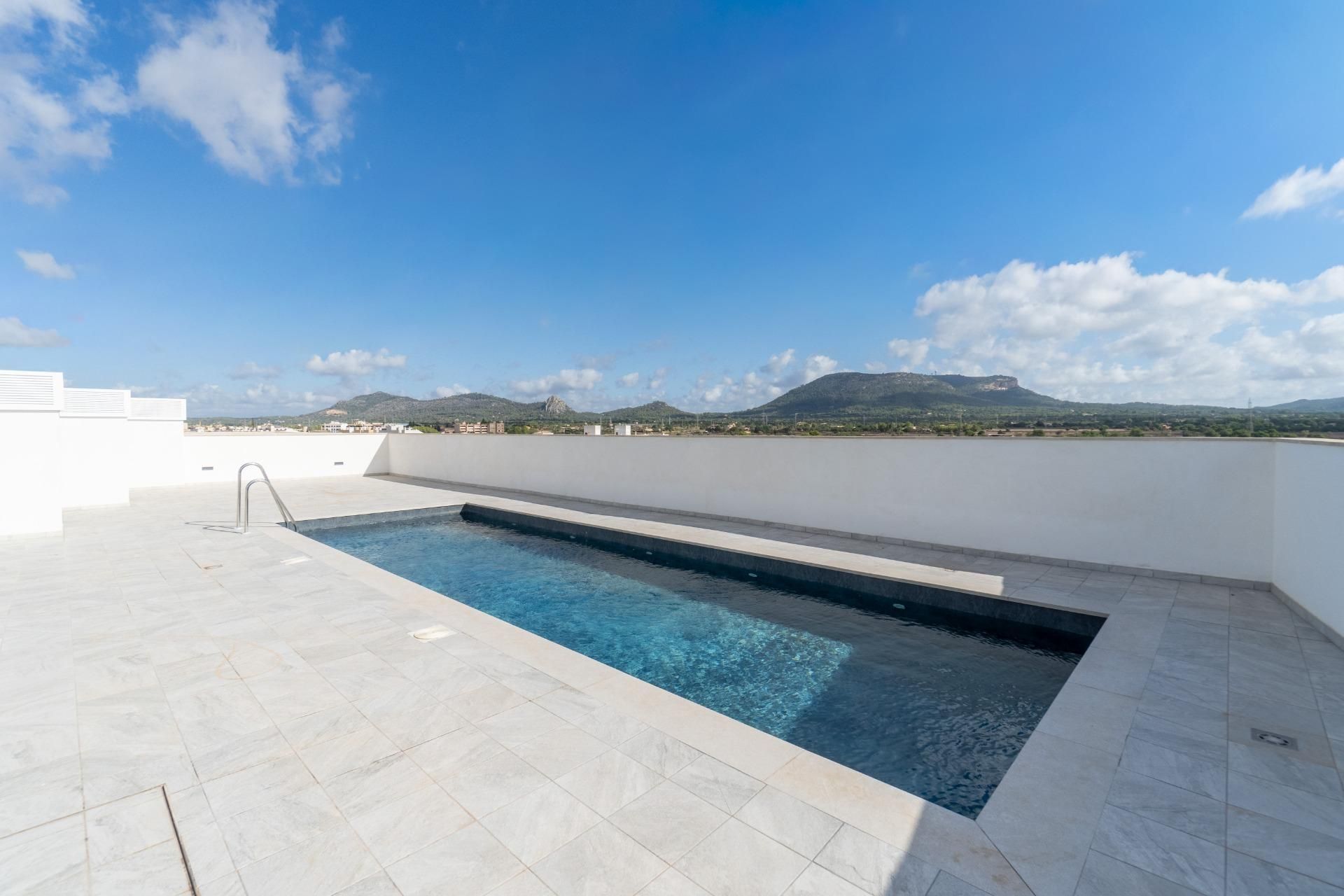 Piscina de Pis en venda en Llucmajor amb Aire condicionat, Terrassa i Balcó