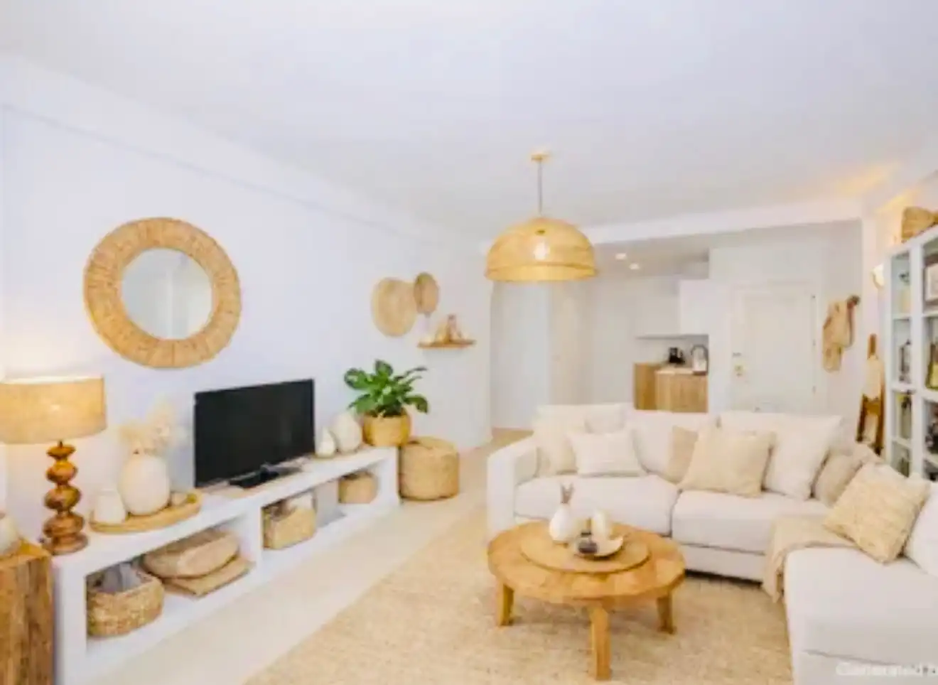 Sala de estar de Piso en venta en Dénia con Aire acondicionado, Calefacción y Terraza