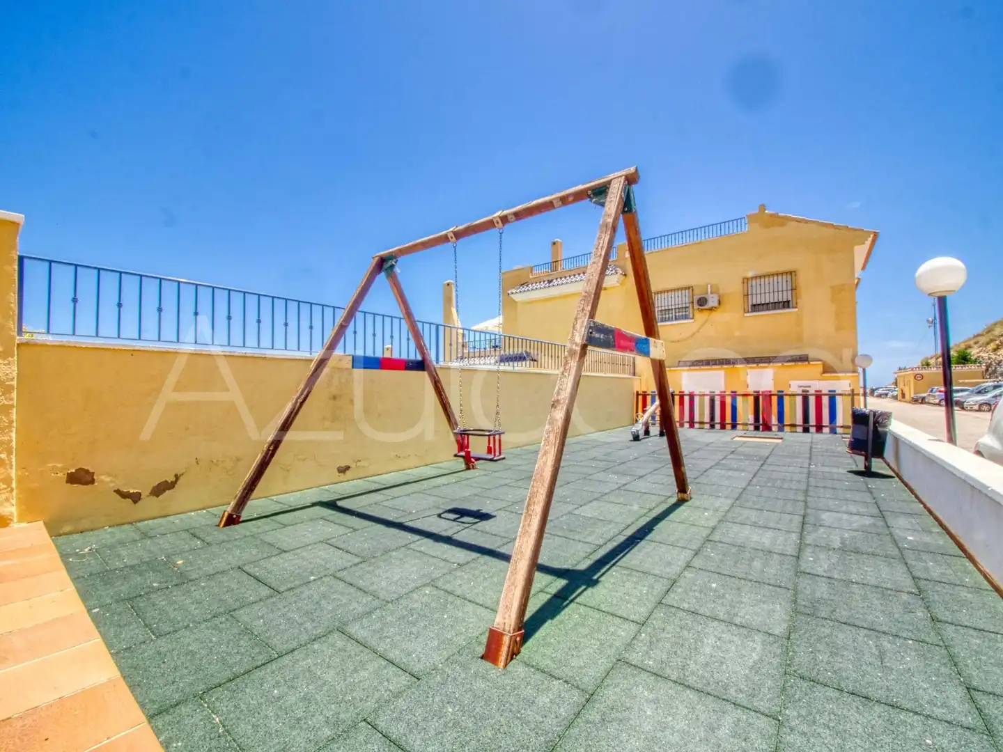 Exterior view of Flat for sale in Mutxamel  with Parquet flooring, Terrace and Community pool