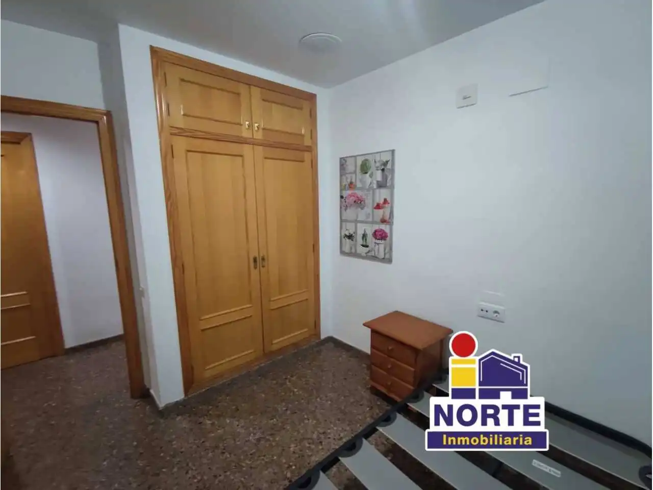 Dormitori de Pis de lloguer en Alcoy / Alcoi amb Calefacció i Moblat