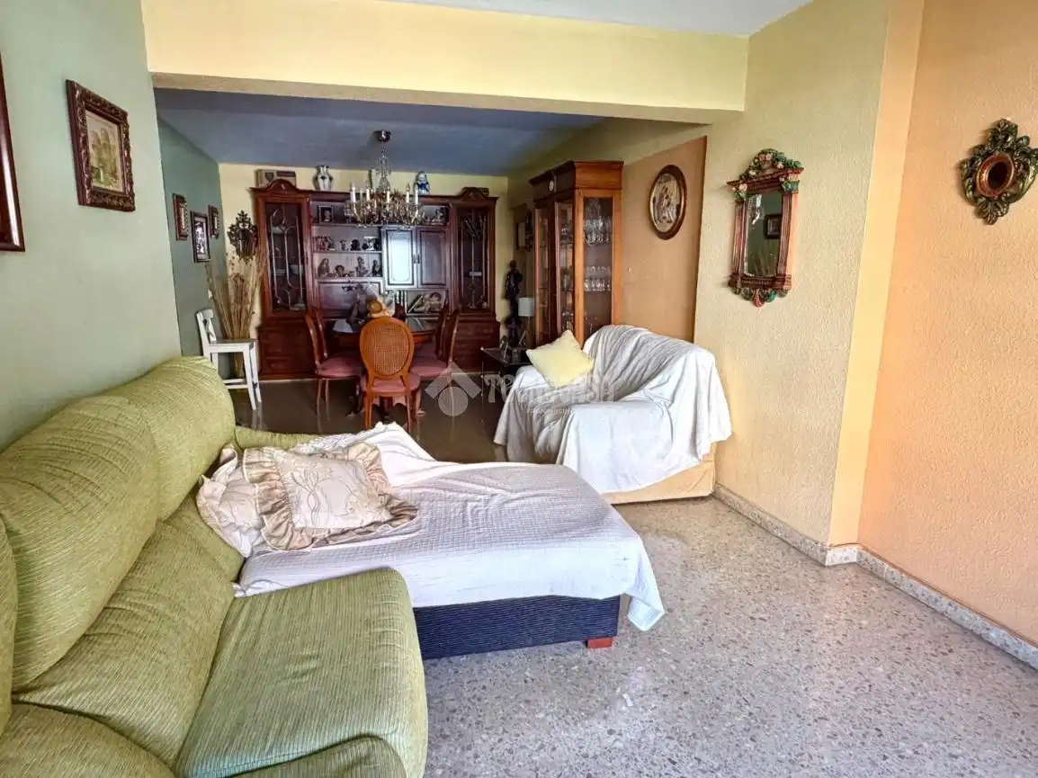 Sala de estar de Piso en venta en Valencia con Aire acondicionado y Balcón