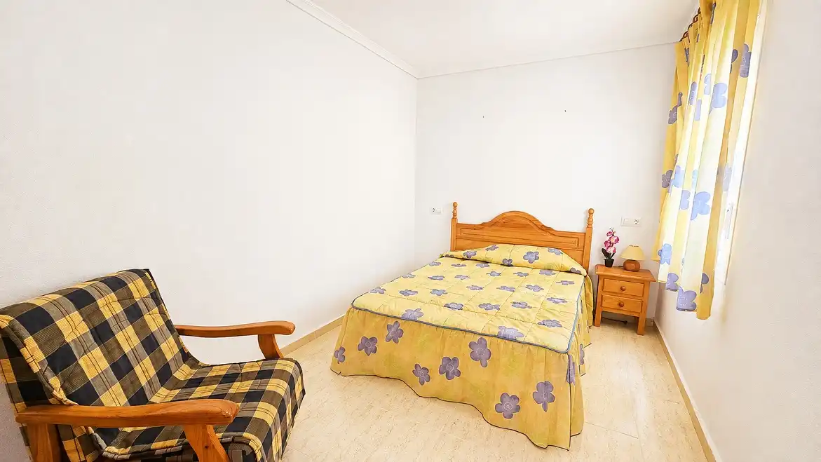 Bedroom of Apartments for sale in Santa Pola  with Terrace, Furnished and Balcony