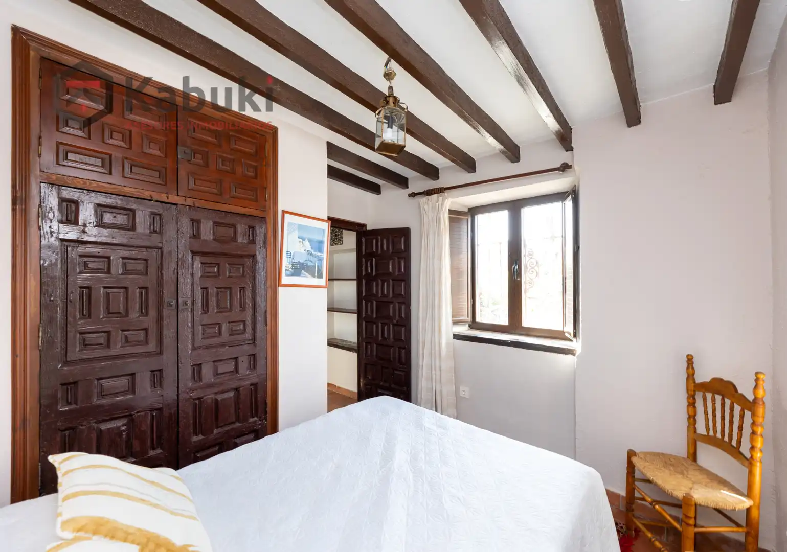 Schlafzimmer von Wohnung zur Miete in Granada mit Abstellraum und Möbliert