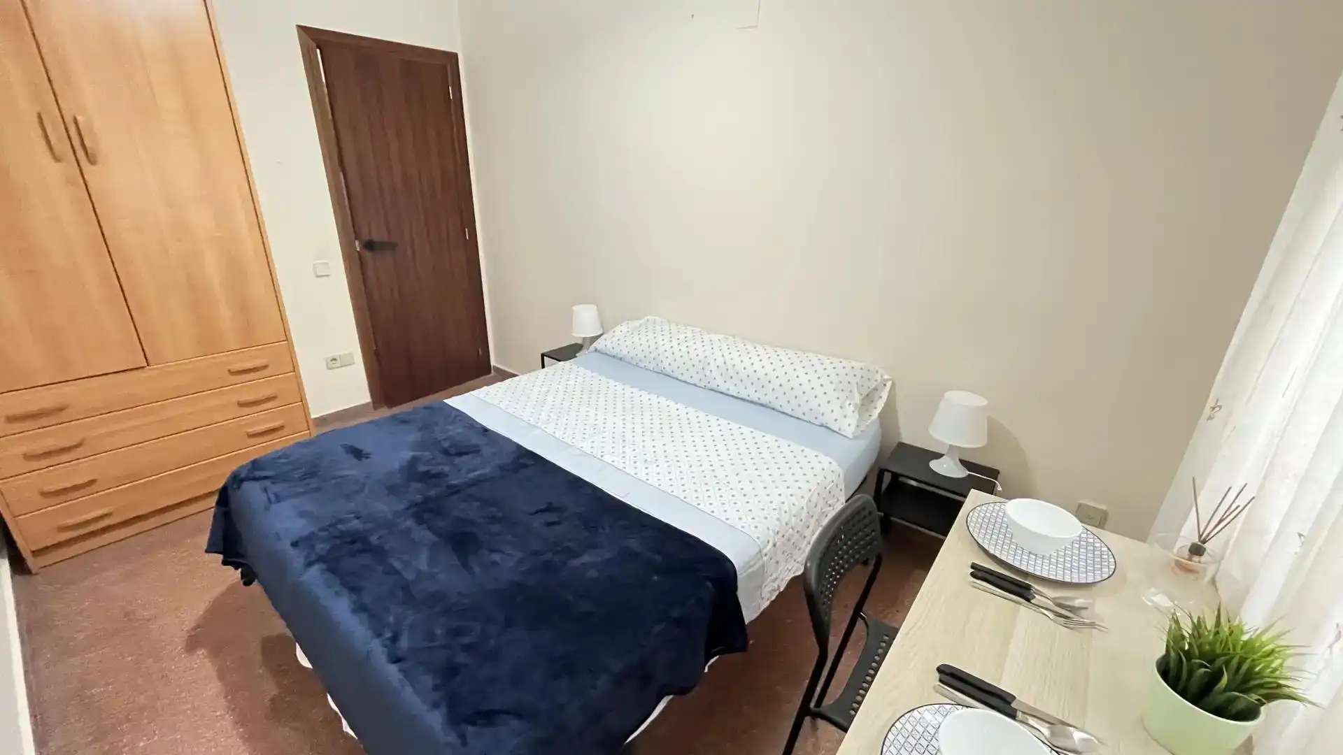 Bedroom of Flat for rent in Carlet  with Furnished and Balcony