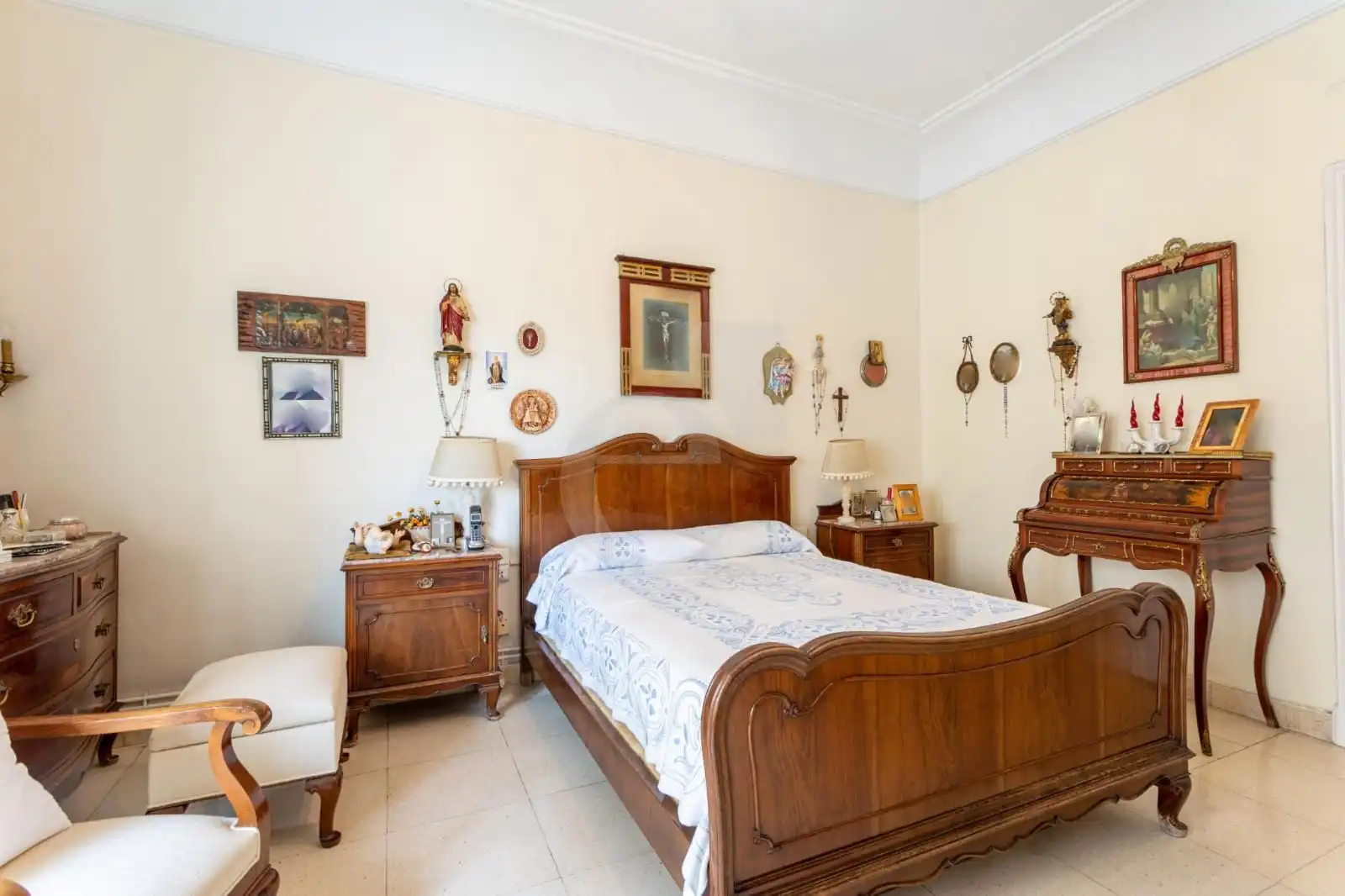 Schlafzimmer von Wohnung zum Verkauf in Valencia mit Klimaanlage, Terrasse und Abstellraum