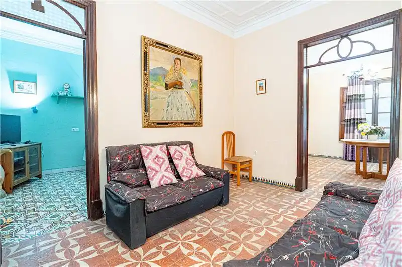 Sala de estar de Piso en venta en  Palma de Mallorca con Terraza