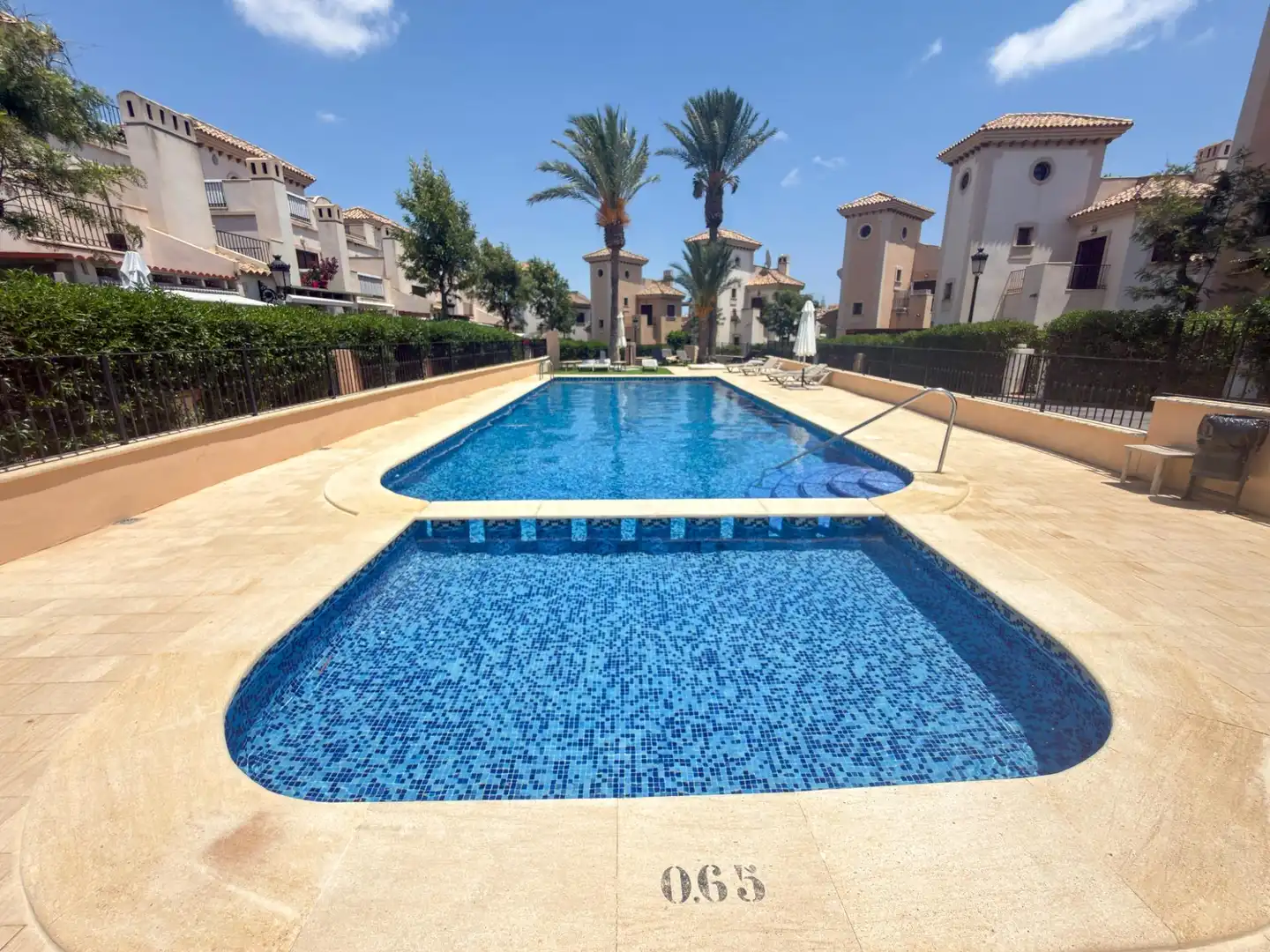 Piscina de Casa o chalet en venta en Algorfa con Jardín privado, Terraza y Balcón