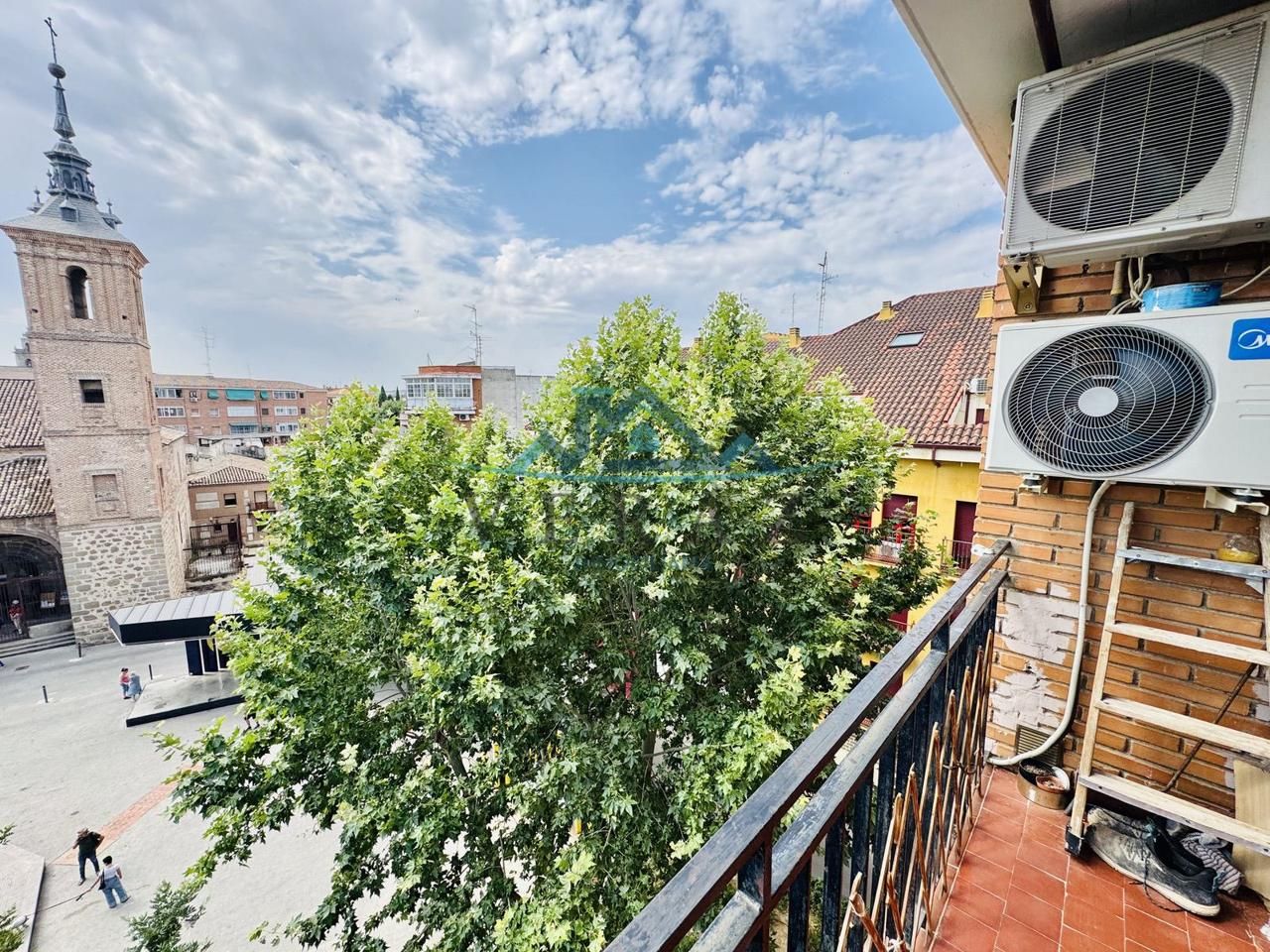 Balcony of Flat for sale in Talavera de la Reina  with Air Conditioner, Parquet flooring and Terrace