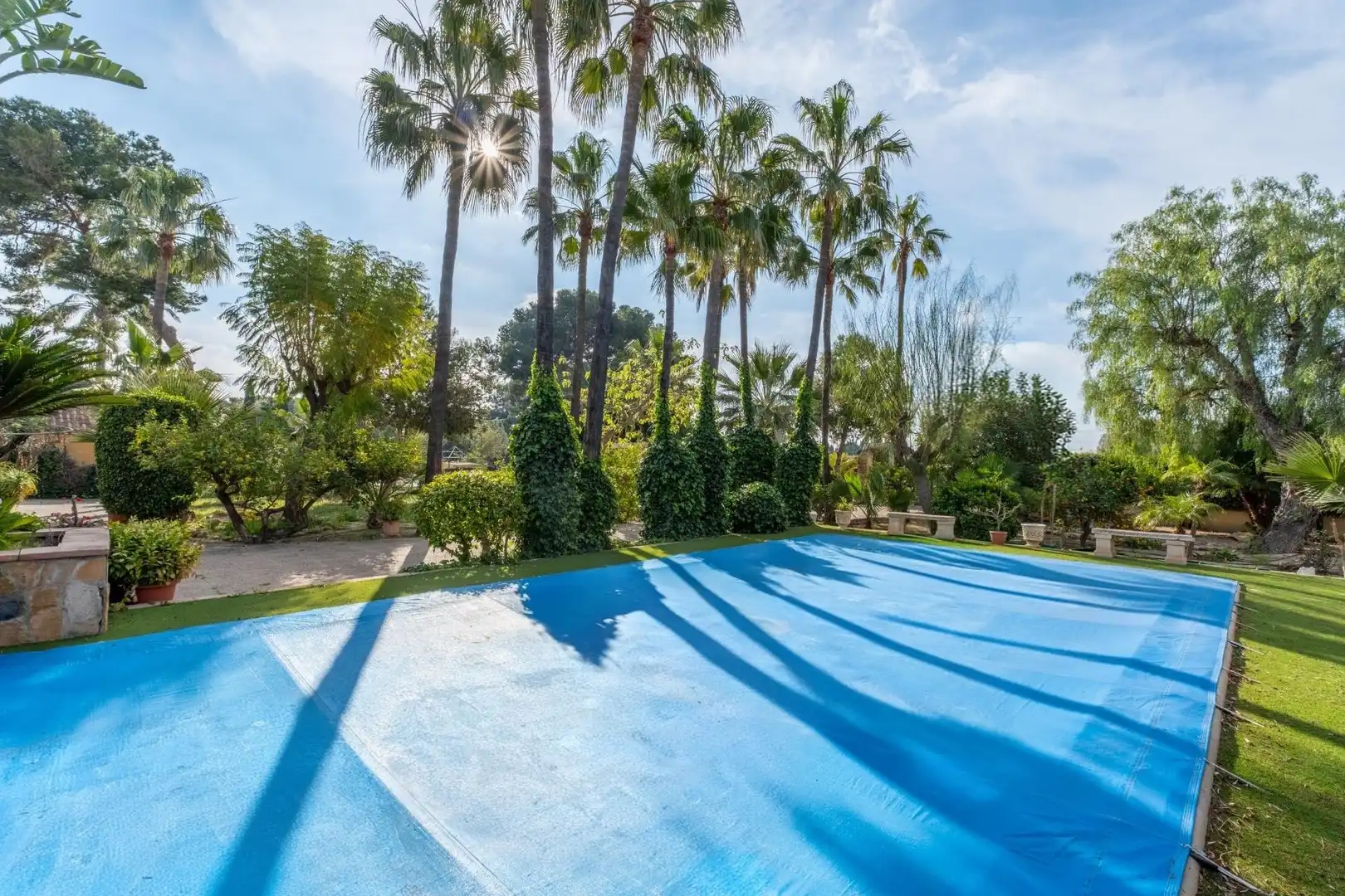 Piscina de Casa o chalet en venta en Elche / Elx con Aire acondicionado, Calefacción y Jardín privado