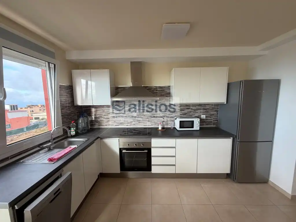Cocina de Apartamento en venta en San Miguel