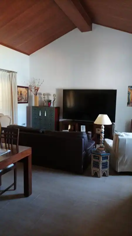 Sala d'estar de Casa o xalet en venda en Chiclana de la Frontera amb Aire condicionat, Calefacció i Jardí privat