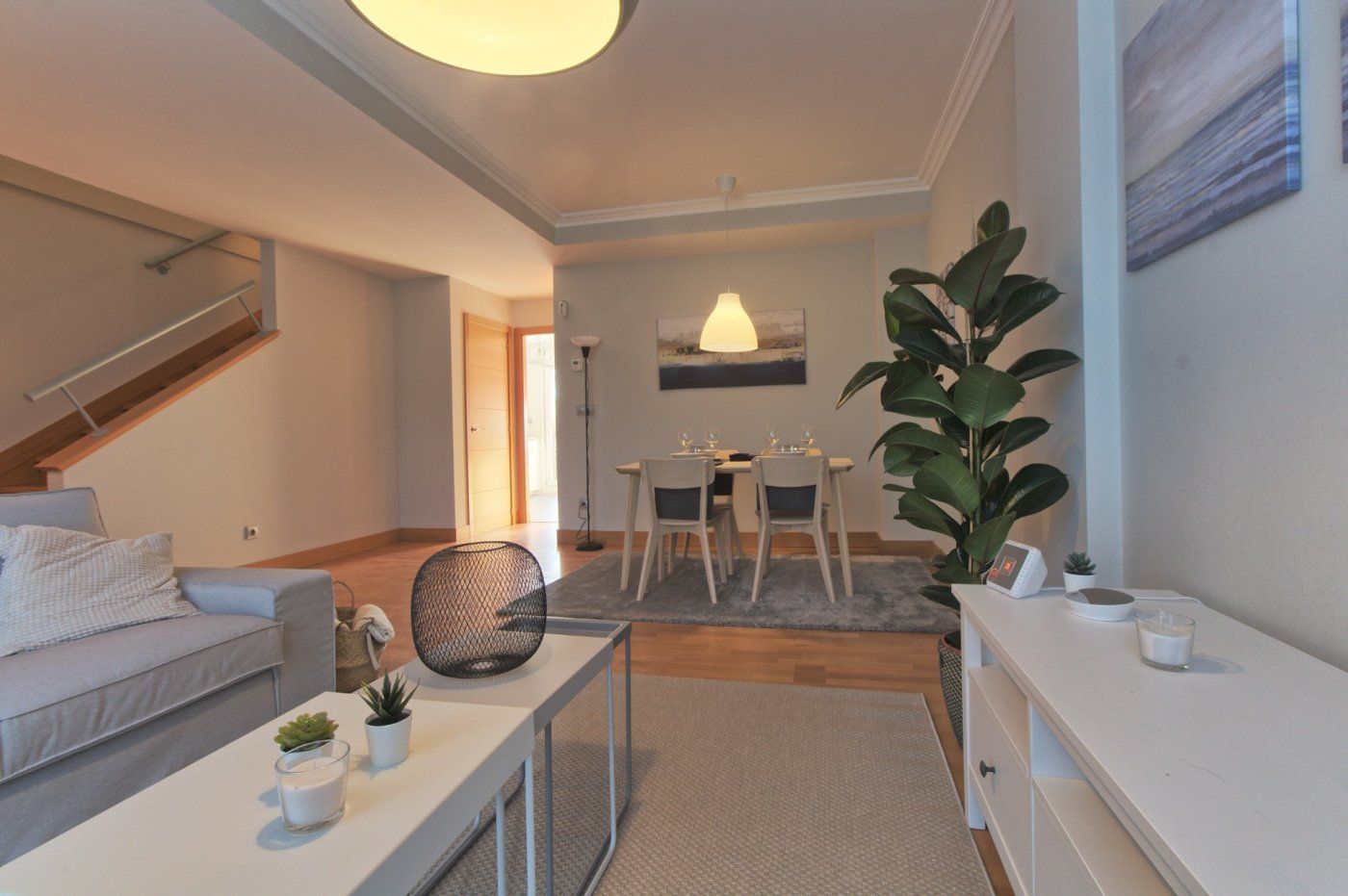 Living room of Single-family semi-detached for sale in Valle de Mena  with Heating, Private garden and Terrace