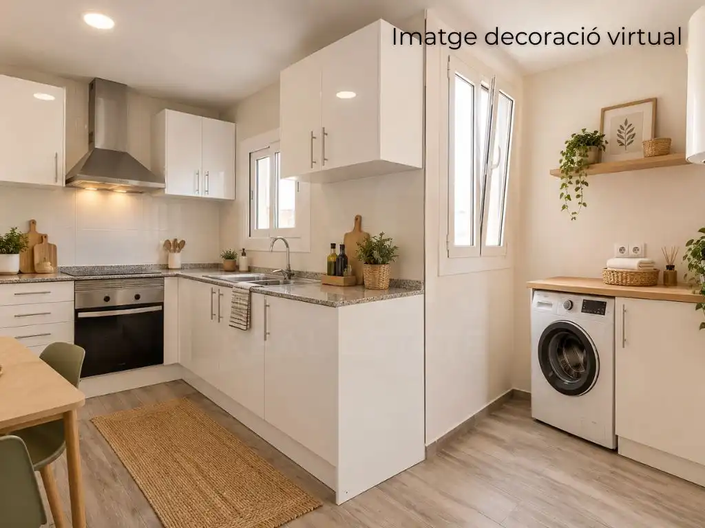 Kitchen of Flat for sale in Vilanova del Camí  with Air Conditioner