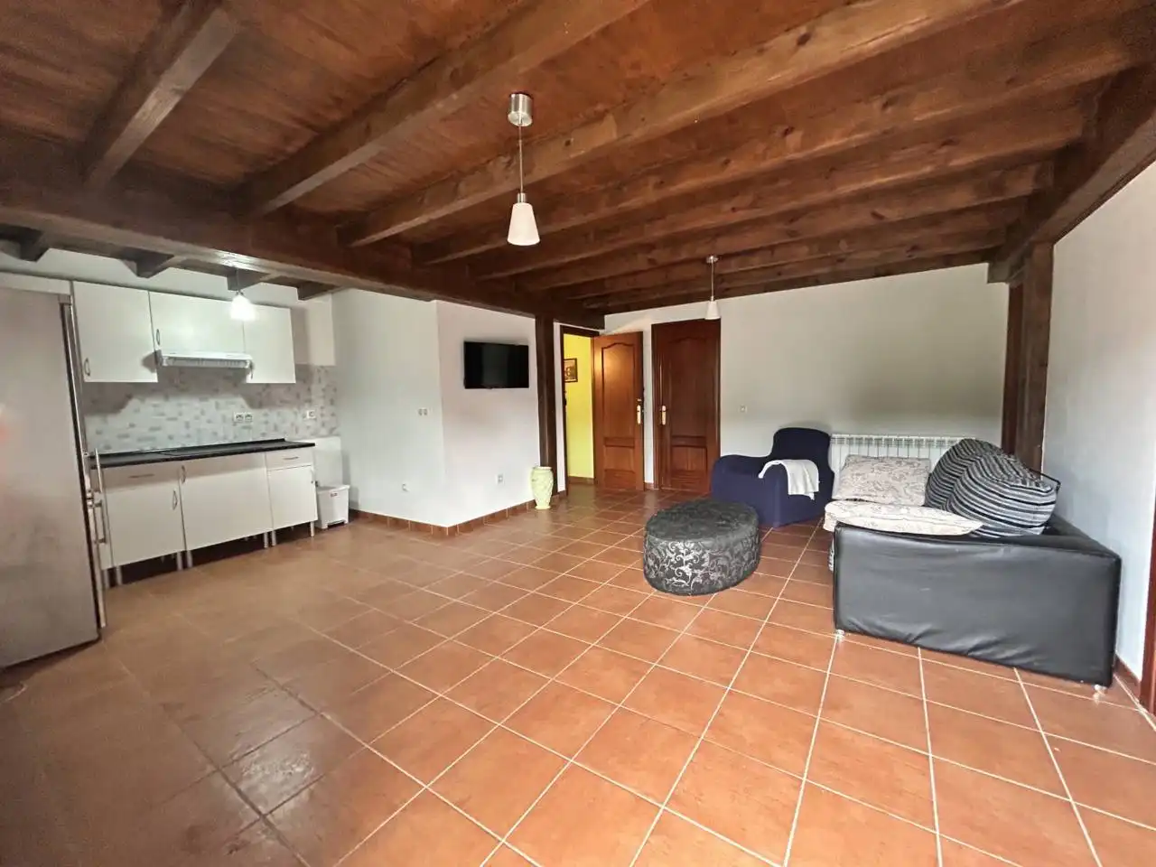 Wohnzimmer von Haus oder Chalet zum Verkauf in Llanes mit Heizung, Privatgarten und Terrasse