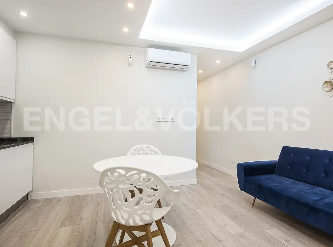 Sala de estar de Piso en venta en Barcelona con Aire acondicionado, Calefacción y Balcón