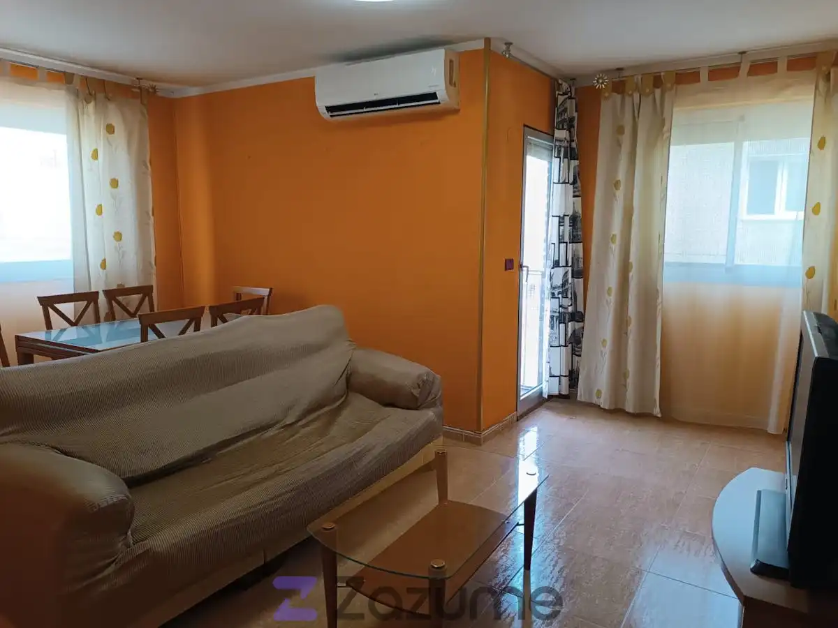 Living room of Flat for rent in L'Alcora  with Air Conditioner, Heating and Furnished