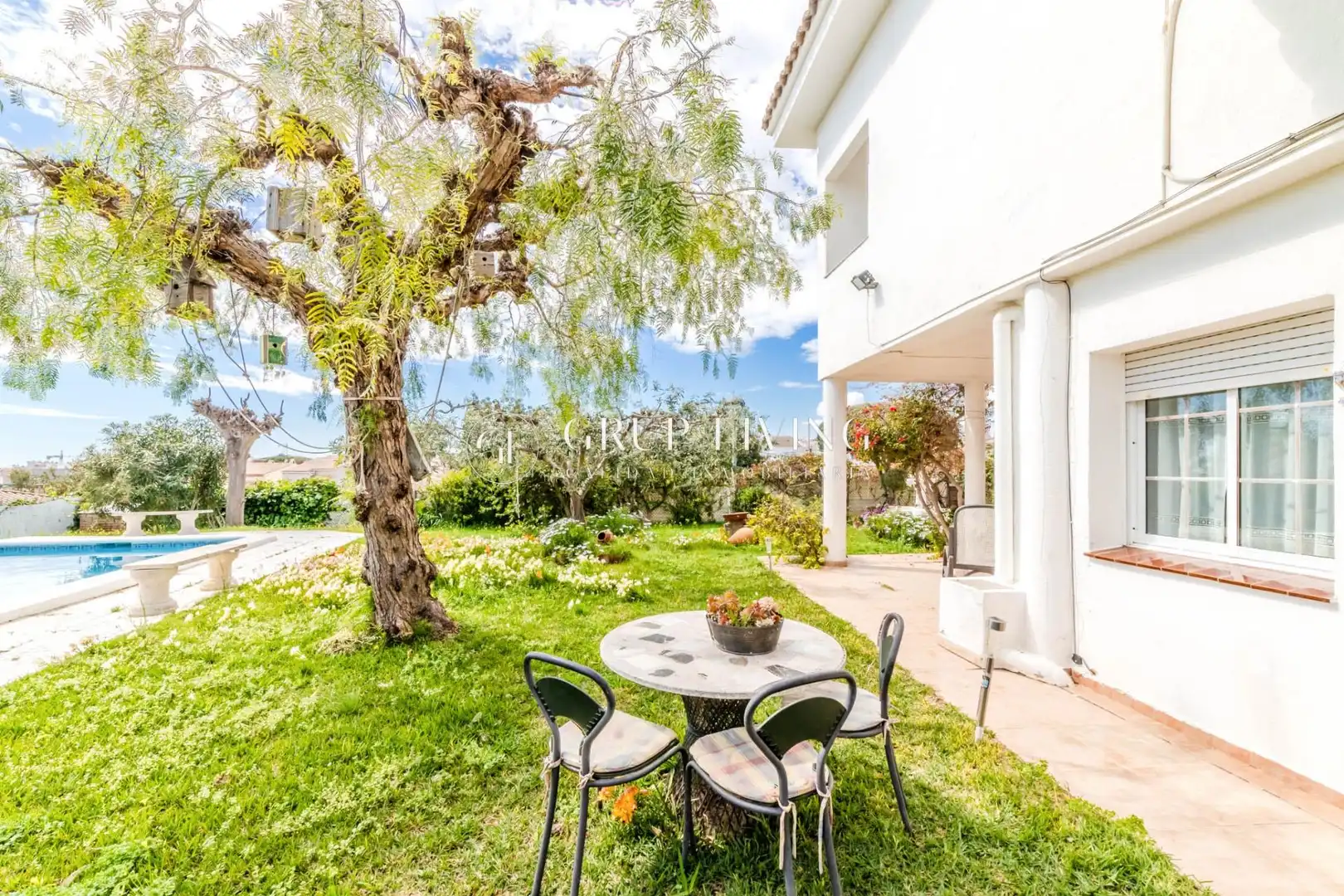 Jardín de Casa o chalet en venta en Vilanova i la Geltrú con Calefacción, Jardín privado y Terraza