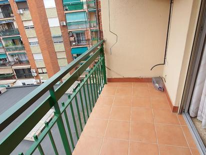 Balcony of Flat for sale in  Valencia Capital  with Air Conditioner and Heating