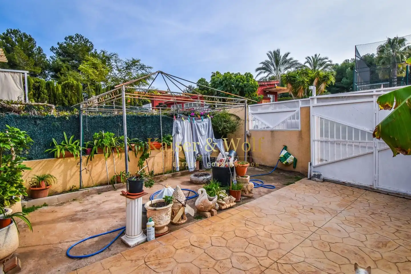 Jardín de Casa o chalet en venta en Santa Pola con Aire acondicionado, Jardín privado y Terraza