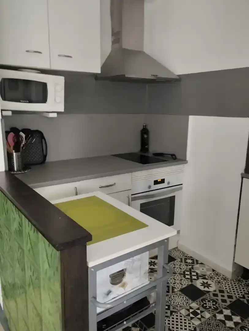 Cocina de Piso de alquiler en Parla con Aire acondicionado, Parquet y Amueblado