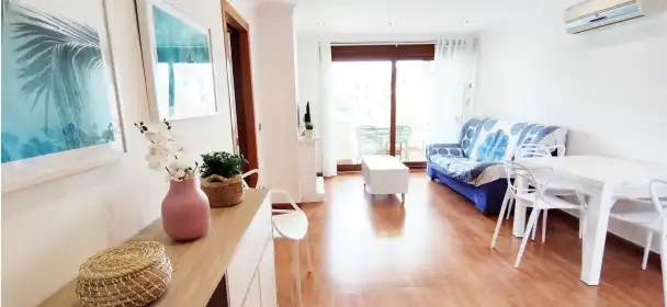 Living room of Flat for sale in Dénia  with Air Conditioner, Heating and Private garden