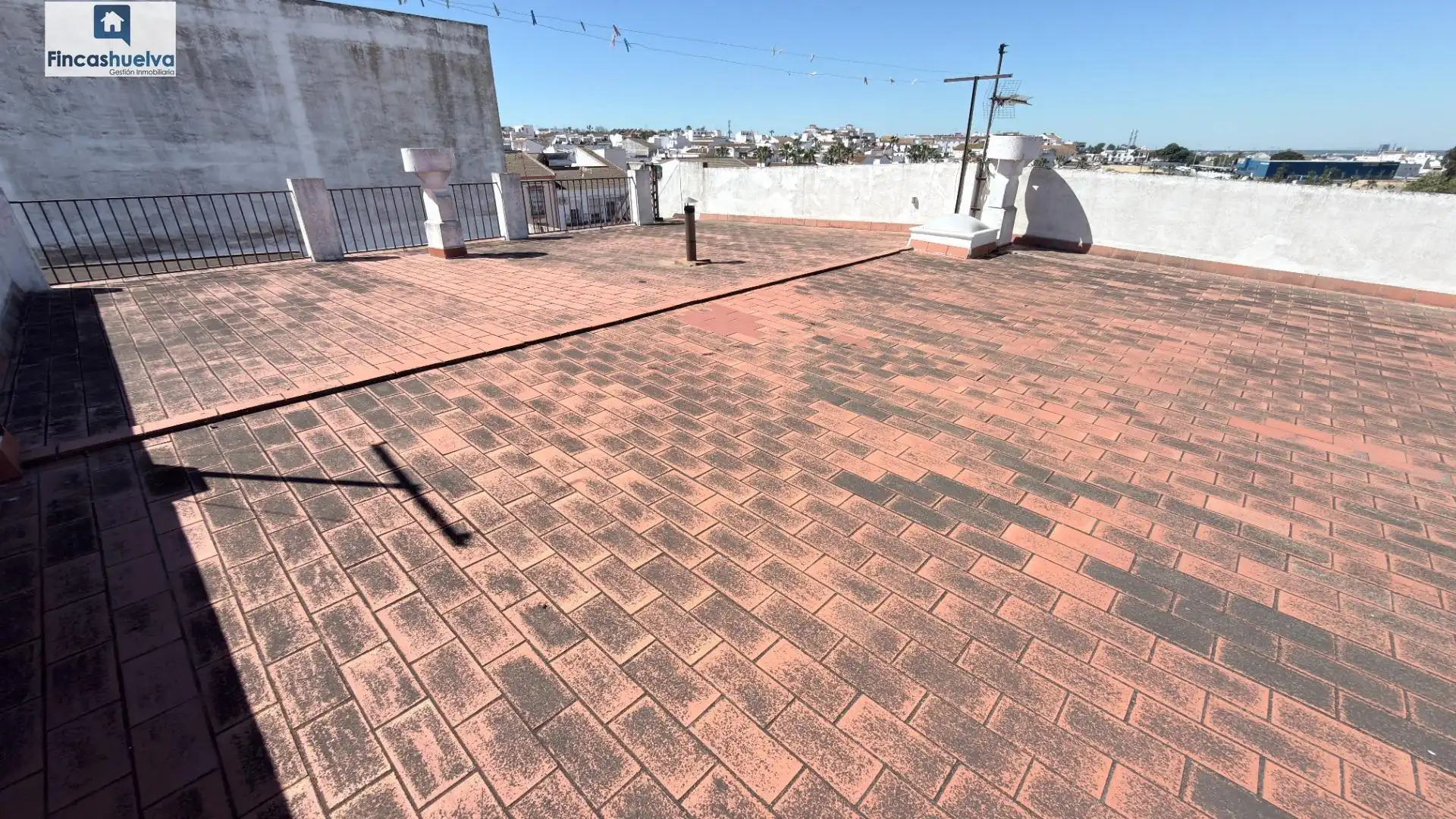 Terraza de Casa adosada en venta en Palos de la Frontera con Terraza, Amueblado y Balcón