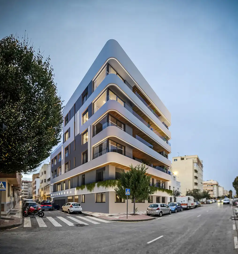 Exterior view of Apartments for sale in Málaga Capital  with Terrace, Swimming Pool and Community pool