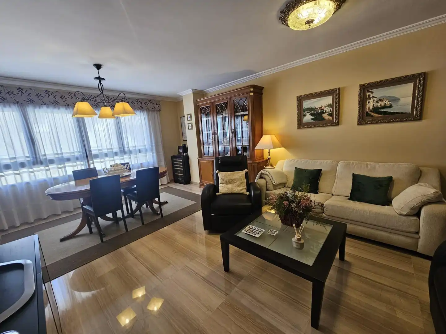 Living room of Houses for sale in Sueca  with Air Conditioner, Terrace and Storage room