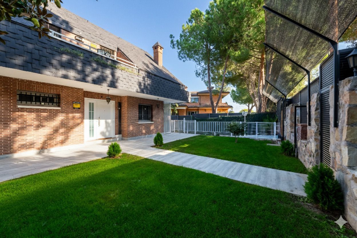 Jardí de Casa o xalet en venda en Villaviciosa de Odón amb Aire condicionat, Calefacció i Jardí privat