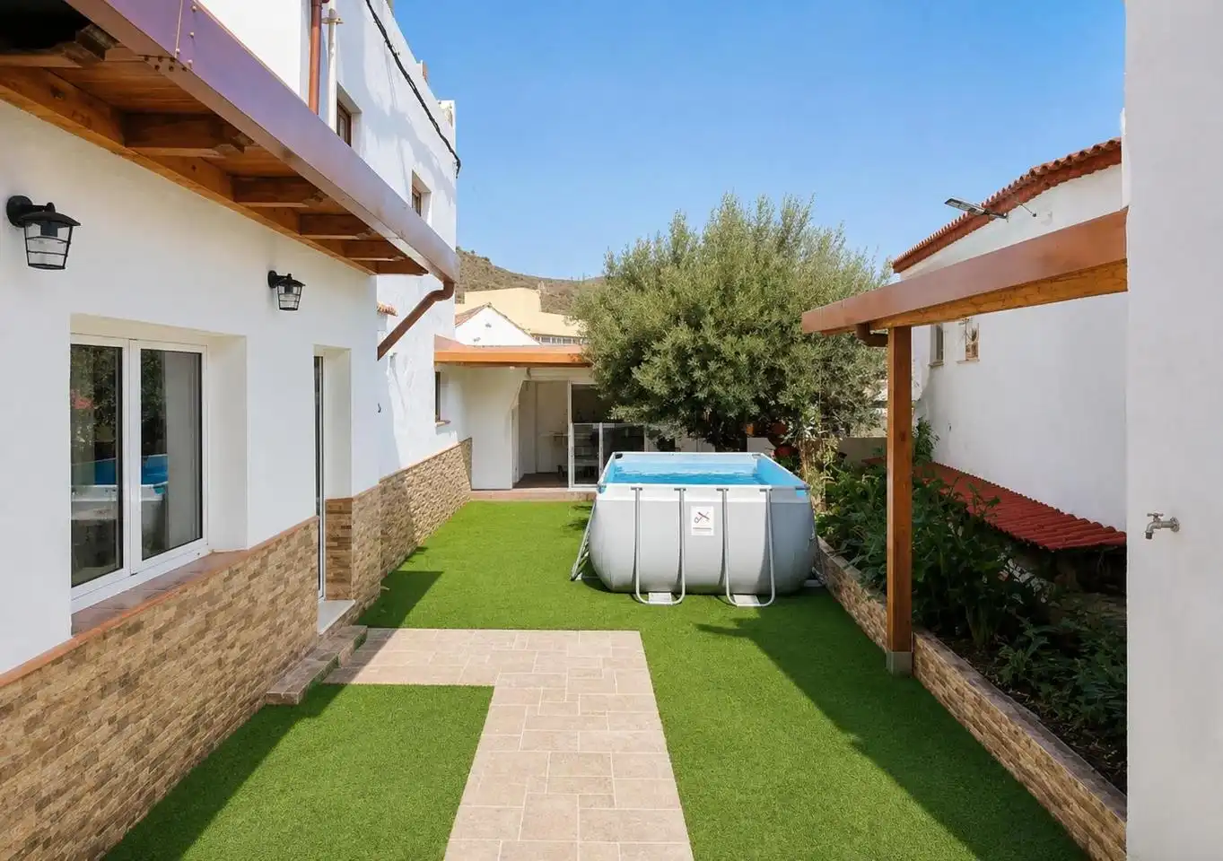 Terraza de Casa o chalet de alquiler en Valsequillo de Gran Canaria con Aire acondicionado, Jardín privado y Terraza