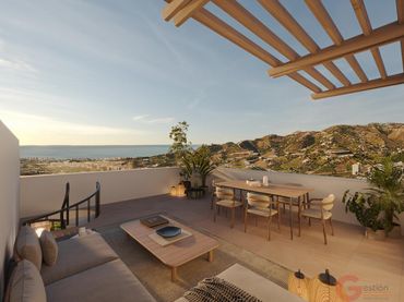 Penthouse mit Pool zum Verkauf in Torrox Pueblo