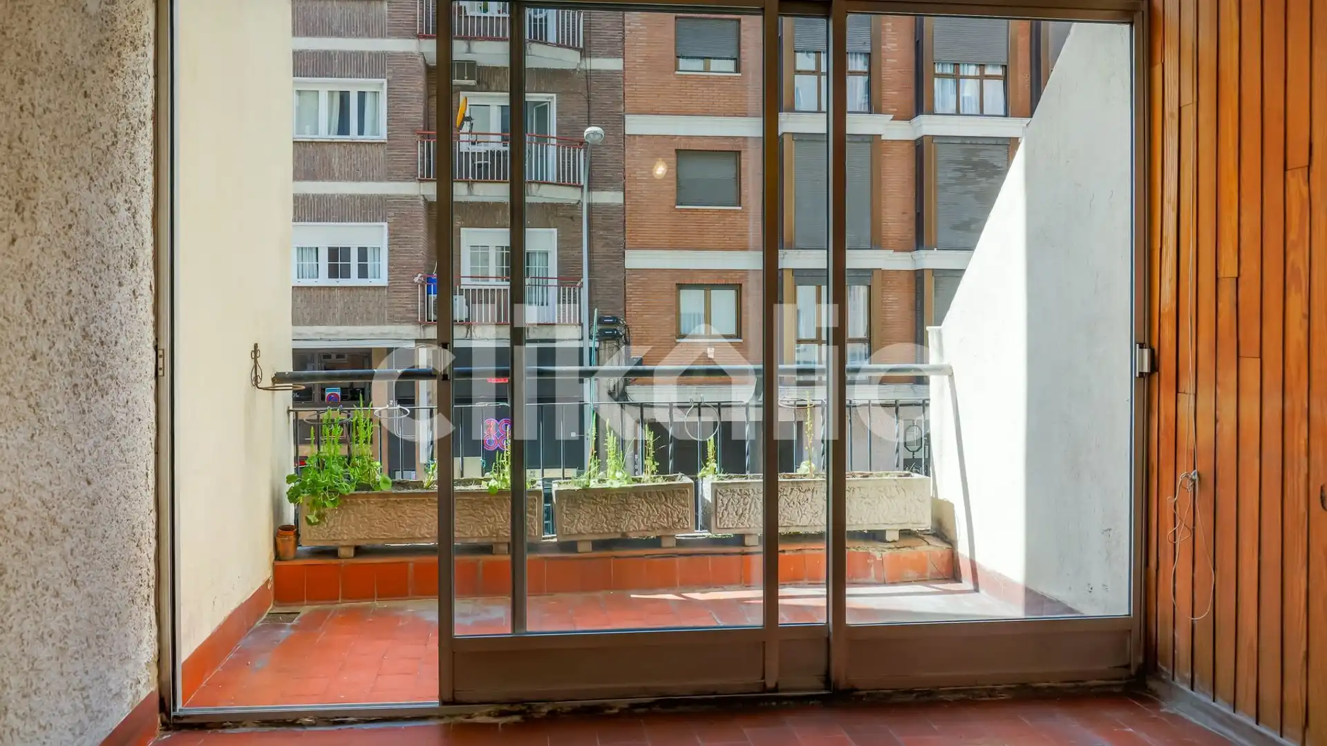Exterior view of Flat for sale in  Madrid Capital  with Heating and Terrace