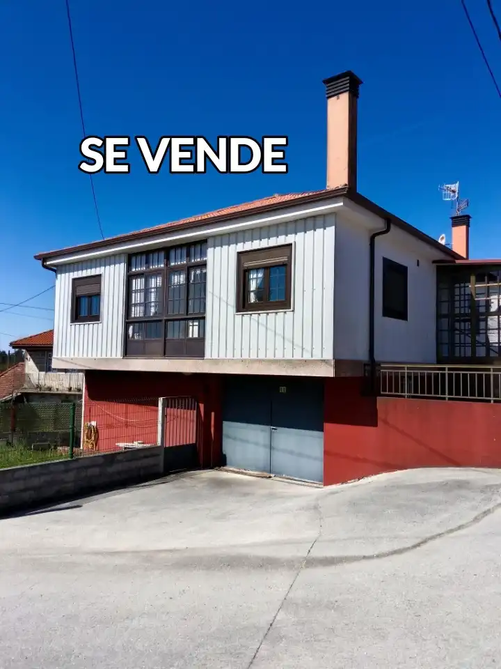 Vista exterior de Casa o xalet en venda en Beariz amb Calefacció i Moblat