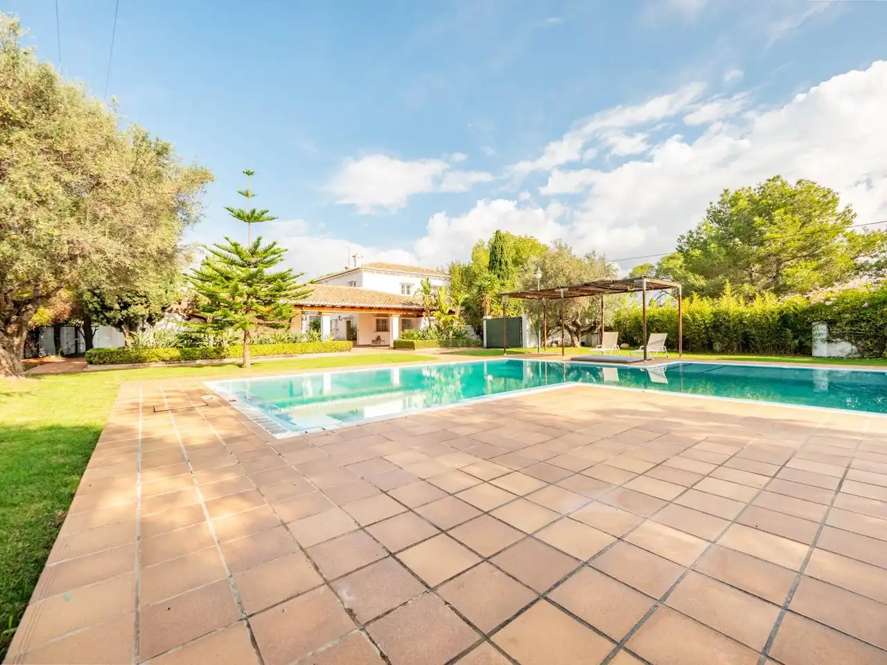 Piscina de Finca rústica en venta en Bétera con Aire acondicionado, Calefacción y Jardín privado
