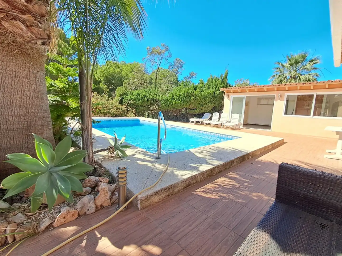 Piscina de Casa o chalet de alquiler en L'Alfàs del Pi con Aire acondicionado, Calefacción y Jardín privado