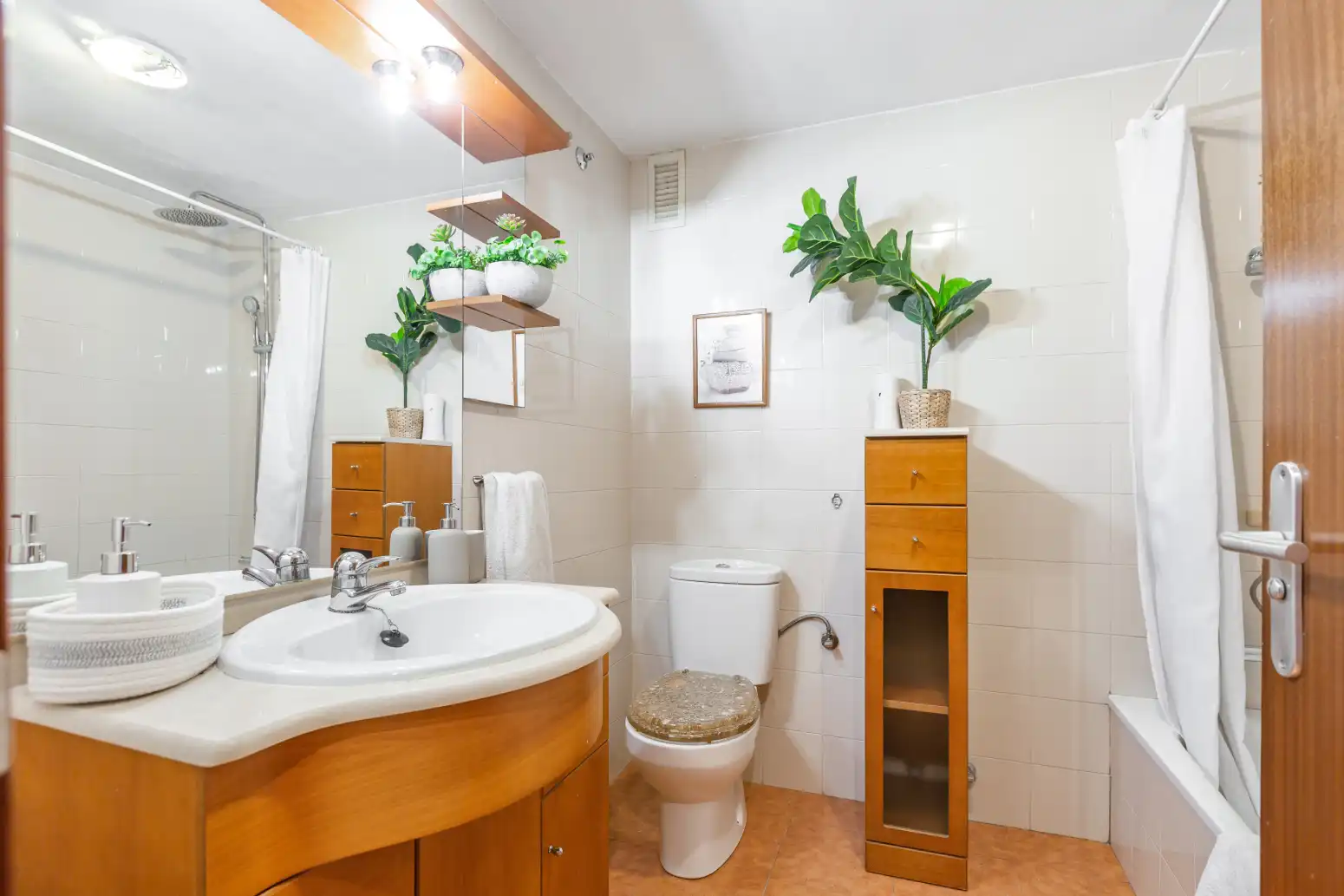 Bathroom of Flat for sale in Berriozar  with Heating and Parquet flooring