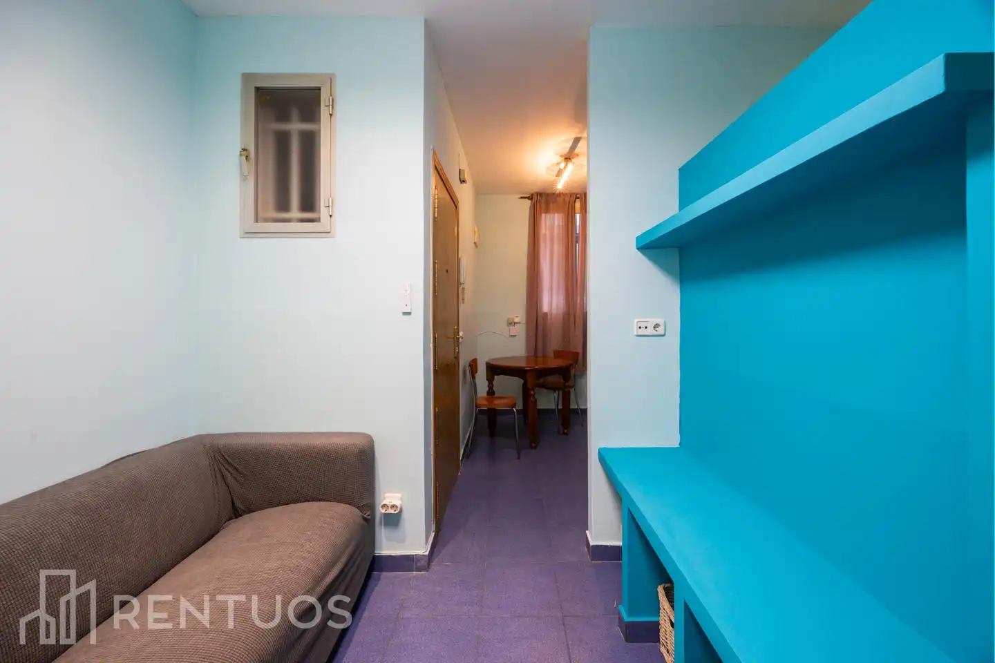 Estudio de alquiler en Madrid con Amueblado