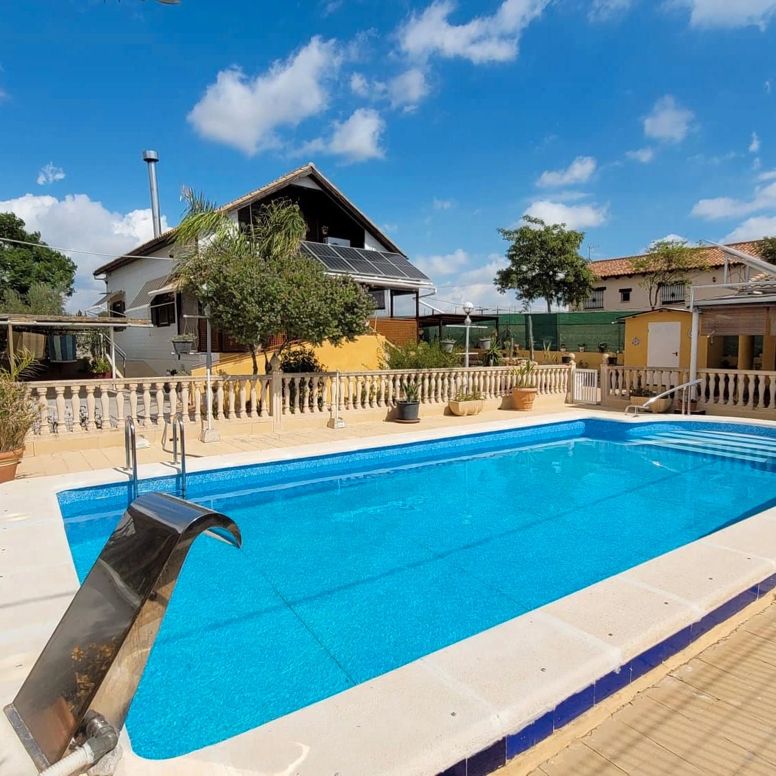 Piscina de Casa o xalet en venda en Molina de Segura amb Aire condicionat, Jardí privat i Terrassa